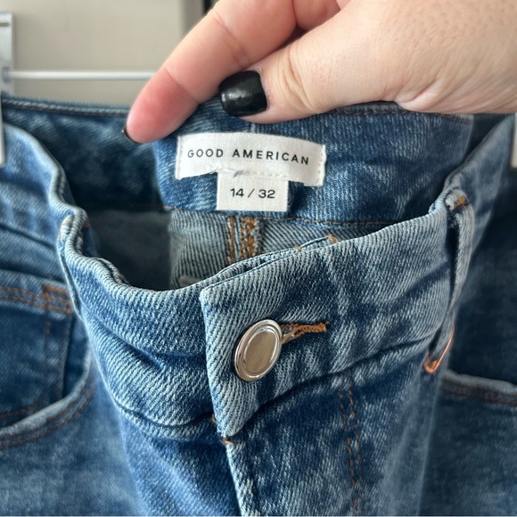 New Good American Good Legs Distressed Skinny Jeans - Picture 2 of 5